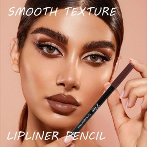 12pcs/set matte smooth lipstick pen lip liner set, nude matte plumping lip liner pen, high-efficiency long-lasting lipstick pen