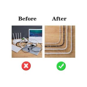 16 Pcs Hanging Wire And Cable Tracker/Organizer