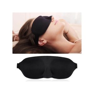 2PCS 3D Sleep Mask Eye Sleeping Mask Block Out Light Soft Padded