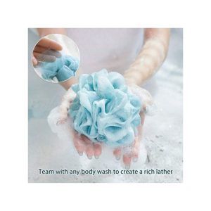 3 In1 Exfoliating Back Scrubber, Glove And Shower Loofah Set