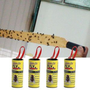 4pc Fly Catcher Insect Killer Glue Trap Non-Toxic Terminator