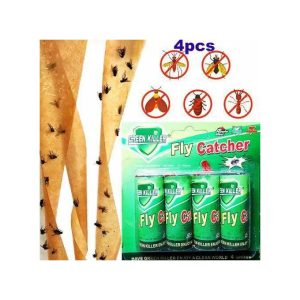 4pc Fly Catcher Insect Killer Glue Trap Non-Toxic Terminator