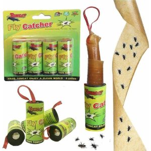 4pc Fly Catcher Insect Killer Glue Trap Non-Toxic Terminator