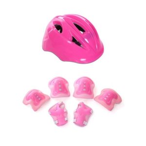 5 In 1 Kids Helmet With Helmet, Knee, Elbow/wrist Pads Guards Upto 15yrs