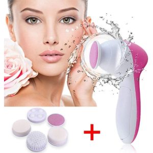 5 in 1 Portable Electric Facial Cleaner Multifunction Massager, Face Massage Machine For Face, Facial Machine, Beauty Massager, Facial Massager For...