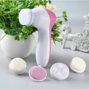 5 in 1 Portable Electric Facial Cleaner Multifunction Massager, Face Massage Machine For Face, Facial Machine, Beauty Massager, Facial Massager For...