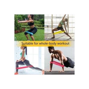 5Pc Different Level Fitness Yoga Resistance Bands