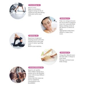 6PCS Massage Aromatherapy Essential Oil