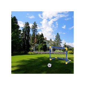 915 Generation Indoor Mini Folding Football Soccer Ball Goal Post Net