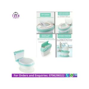 Adult-like Baby Potty Training Toilet-Green