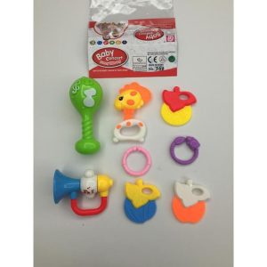 Baby Bank With Rattles/ Shakers Set- 8pcs