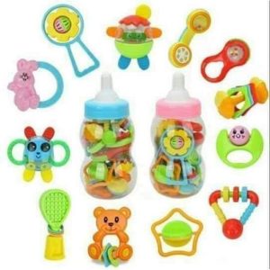 Baby Shakers In A Bottle And Teething Relief- Unisex