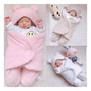 Baby Sleeping Bag Born Leg Warmer- Pink