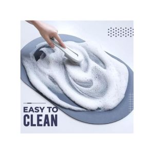 Bathroom Anti-Slip Mat Rubber Underside Quick Drying Mat