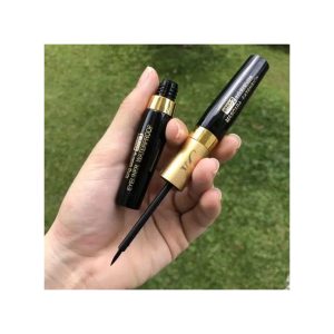 Beauty 2 In 1Black Last 48Hrs Waterproof Eyeliner+Mascara+FreeGift