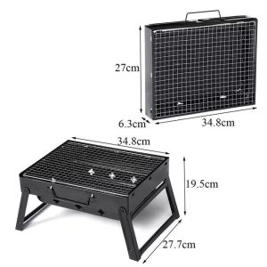 Charcoal Grill Foldable BBQ For Outdoor Camps