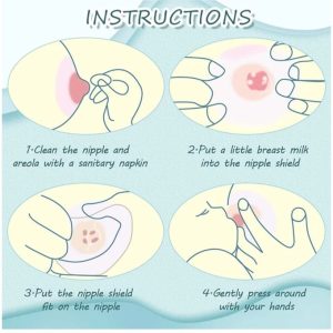 Colourless Nipple Shield Protector Set