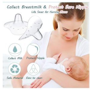 Colourless Nipple Shield Protector Set