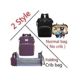 Diaper Bag For Baby Care Kits Bed Backpack