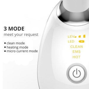 Electric Microcurrent Wrinkle Remover LED Photon Face Beauty Device Massager For Woman