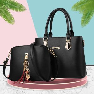 Fashion 2 PCS Women Bags Ladies Bags Handbags Purse Shoulder Bags Tote Bags Hobo Bags