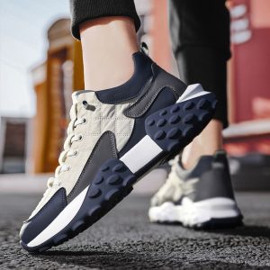 Fashion 2024 New Men's Outdoor Casual Trendy Sports Shoes - White