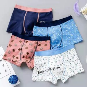 Fashion 3PCs Cutest Comfy Pure Cotton Boys Boxers