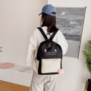 Fashion 4 PCS Women Bags Backpacks Ladies Bags Handbags School Bags Purse Tote Bags