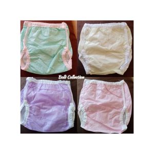 Fashion 4PCs Washable Waterproof Nylon Urine Baby Pants