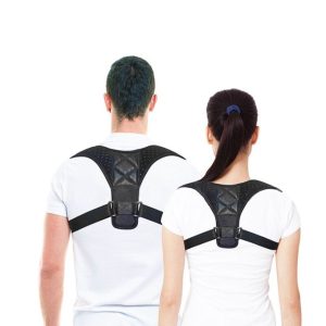 Fashion Adjustable Back Shoulder Posture Corrector Belt Clavicle Spine Support Reshape Your Body Home Office Sport Upper Back Neck Brace