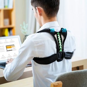 Fashion Adjustable Back Shoulder Posture Corrector Belt Clavicle Spine Support Reshape Your Body Home Office Sport Upper Back Neck Brace