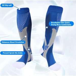 Fashion Compression Socks Medical Nurses Gym Hiking Diabetics Varicose Veins Sports Cycling Socks Running Football Gift