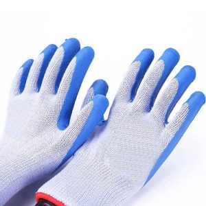 Fashion Diamond Grip Industrial Work Safety Gloves 1Pair