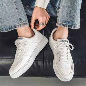 Fashion Men's Classic Casual Board Shoes - White