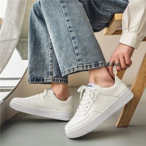 Fashion Men's Classic Casual Board Shoes - White