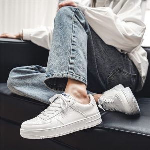 Fashion Men's Classic Casual Board Shoes - White