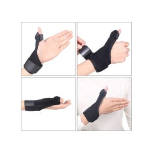 Fashion Wrist Brace Wrap For Thumb Injury Spica Adjustable Finger Protector Hand Splint Support