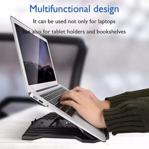 Foldable Portable Laptop Stand With Mobile Phone Stand 2 In 1