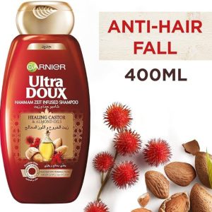 Garnier Ultra Doux Almond Castor Oil Shampoo 400ml