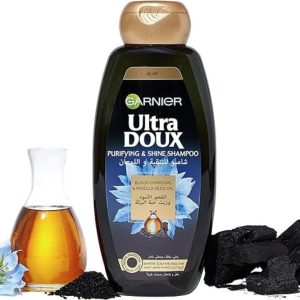 Garnier Ultra Doux Black Charcoal Shampoo 400ml