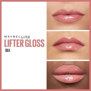 Maybelline Lifter Gloss Hydrating Lip Gloss With Hyaluronic Acid, Silk