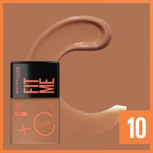 Maybelline New York FitMe Skin Tint Shade 10 with Vitamin C and SPF50