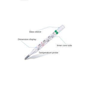 Mercury-Free Dual Scale Thermometer, Fever Thermometer