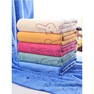 Microfibre Bath Towels for Kids - Extra Soft,Quick Dry, Strong Water Absorbent Bathing Towel for Kids,Boys and Girls