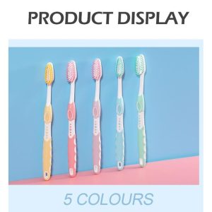 Miniso Colored Coolness Toothbrush 5 Pack