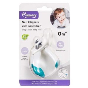 Mom Easy Baby Nail Clipper with Magnifying Glass For Infants / Baby's /Elderly Kids