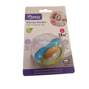 Mom Easy Newborn Baby Classic Silicone Pacifier- (12 Months)