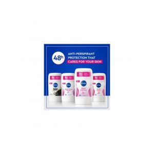 NIVEA Pearl & Beauty Anti- Perspirant Deodorant Stick For Women 48h - 50ml(Pack Of 2)