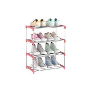 Nunix 4 Layers Free Standing Shoe Rack