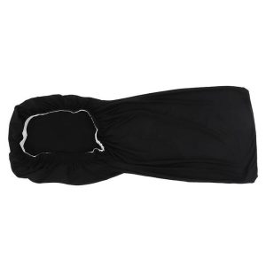 Office Computer Chair Cover Spandex Stretch Swivel Rot Black